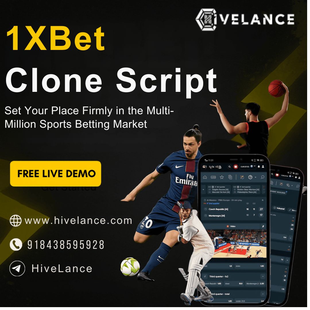 1xBet Clone Script | Whitelabel 1xBet Clone Software